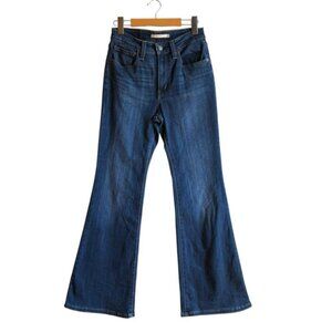 Levi’s 726 High Rise Flare Jeans Black Size 27